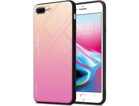 Capa para iPhone 7 PLUS / 7S PLUS / 8 PLUS CADORABO Preto