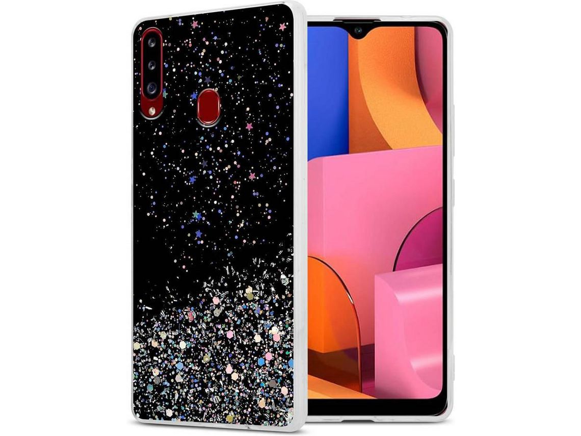 Capa para Samsung Galaxy A20s Preto
