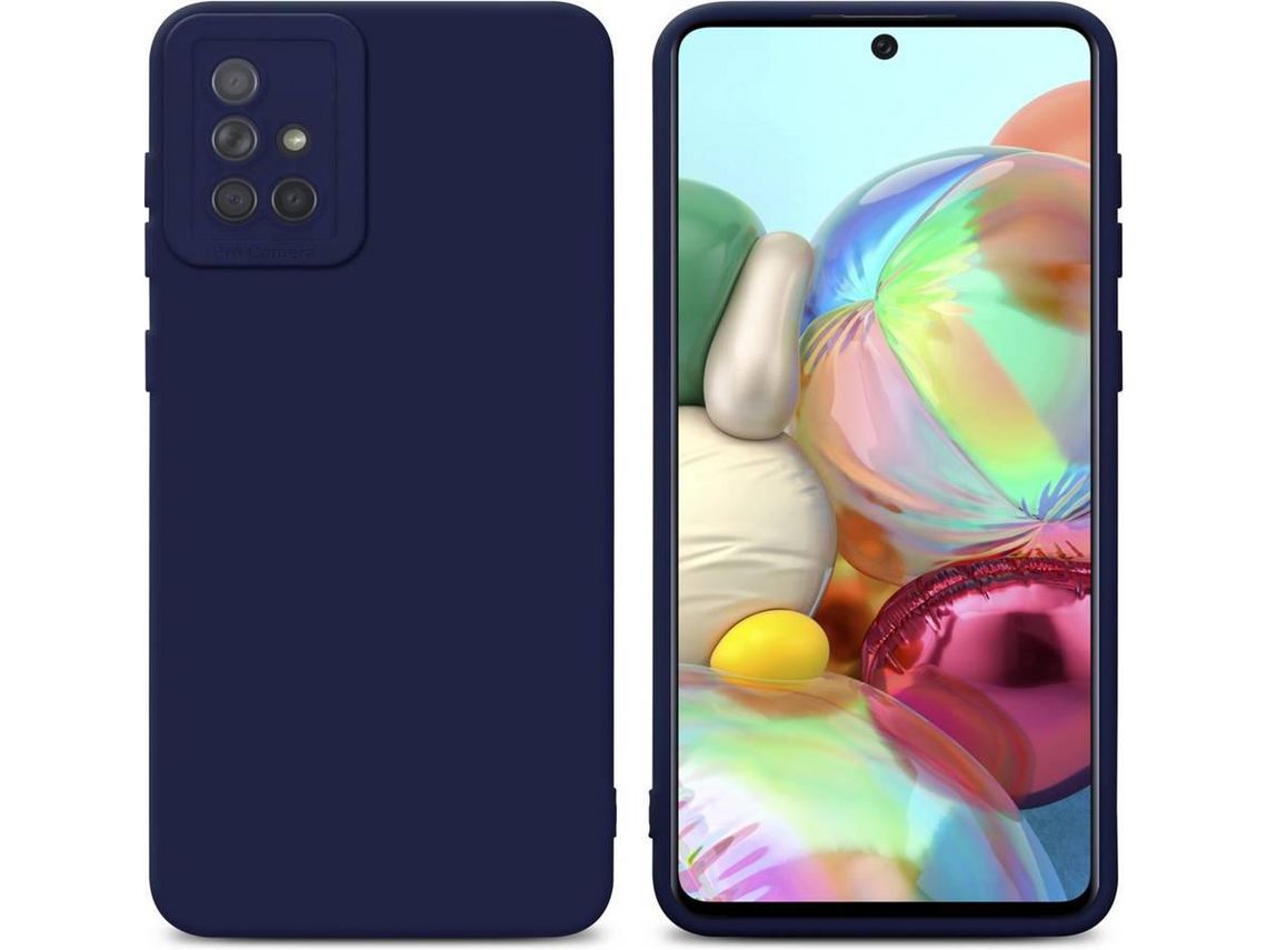 Capa para Samsung Galaxy A71 4G Azul