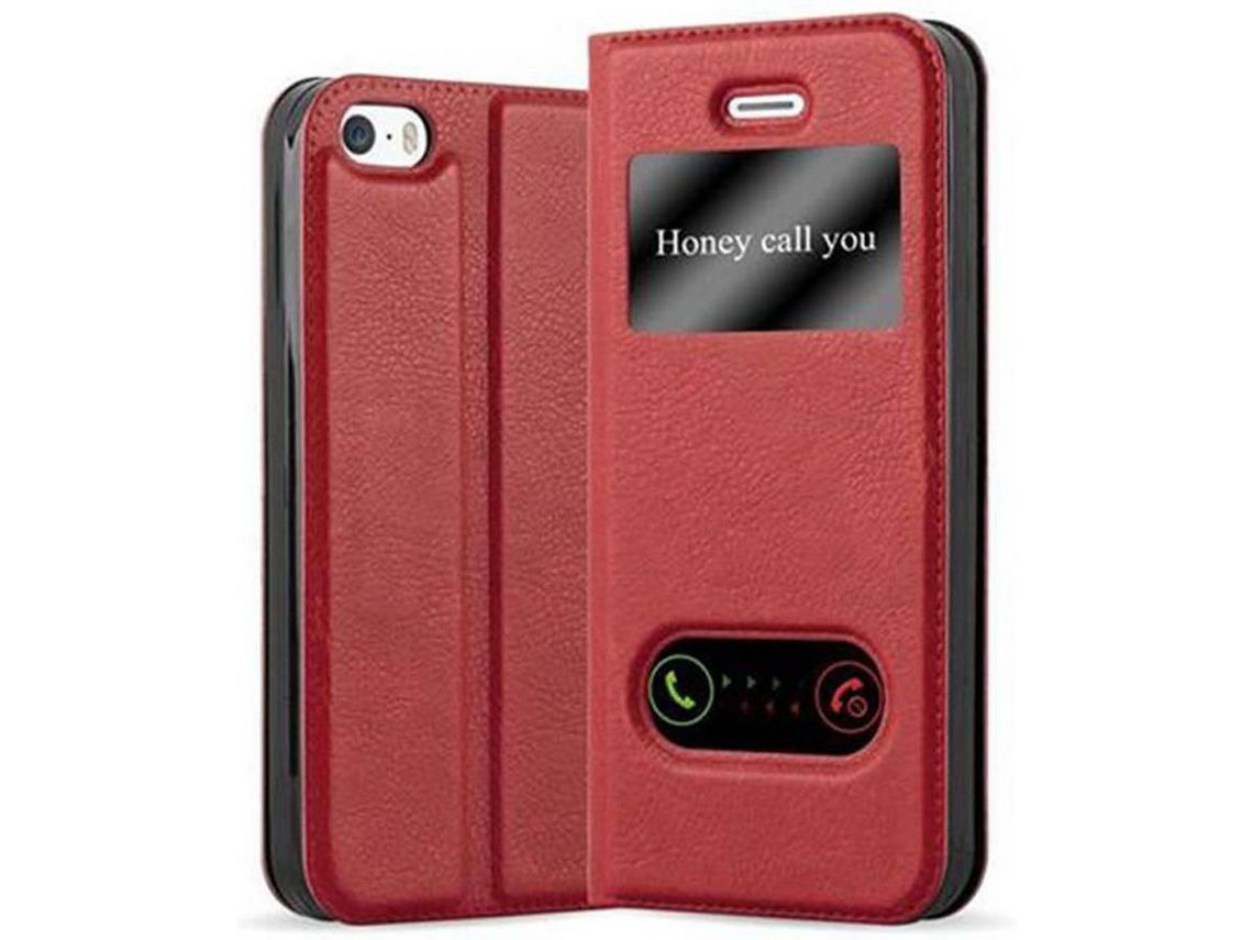 Capa para iPhone 5 / 5S / SE 2016 CADORABO Vermelho