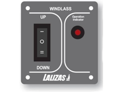 Interruptor LALIZAS Windlass Mon Off Mon Cinzento