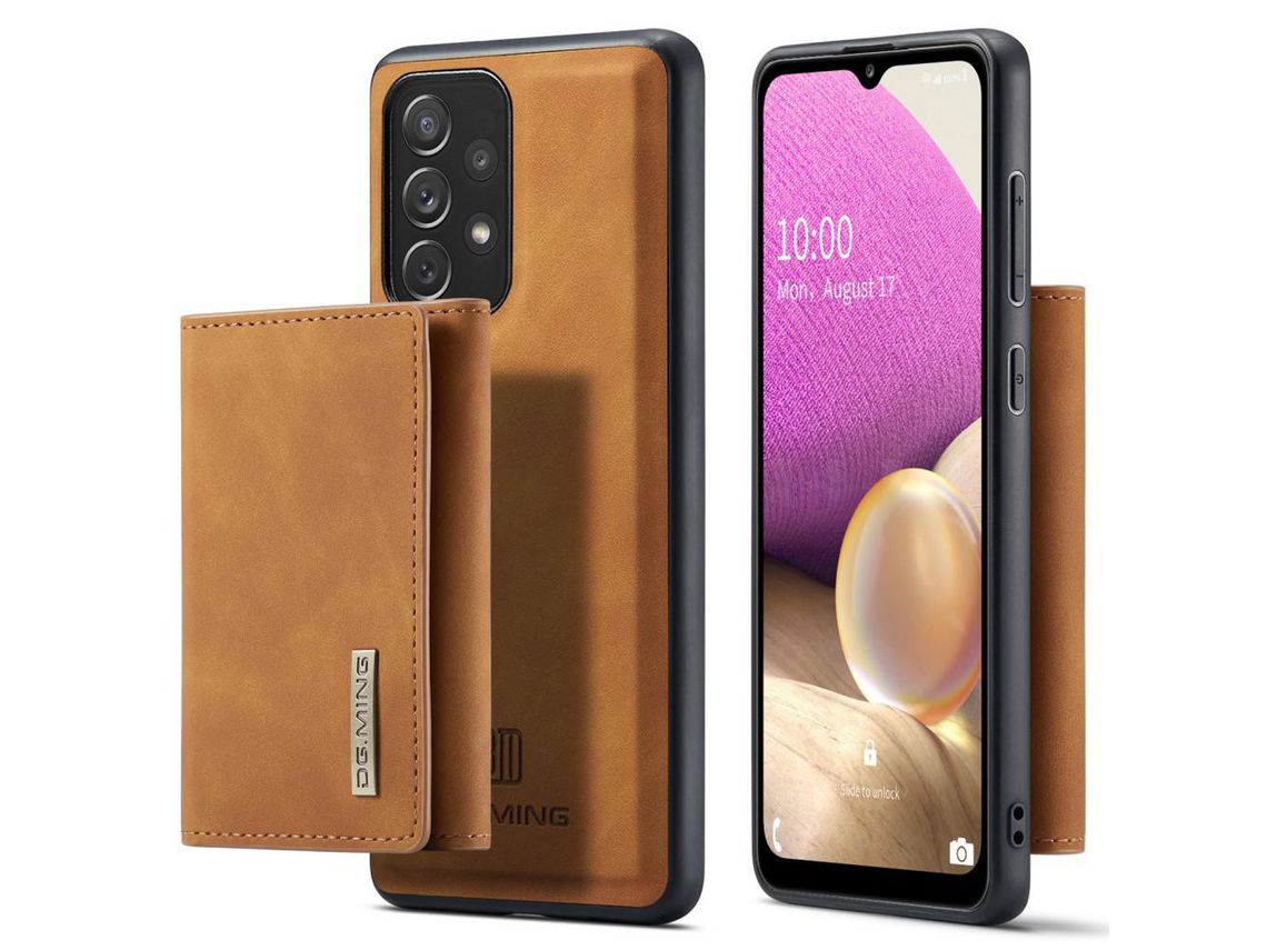 Capa para Samsung Galaxy A33 5G(PU - Castanho)