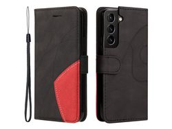 Capa para Samsung Galaxy S22(PU - Preto)