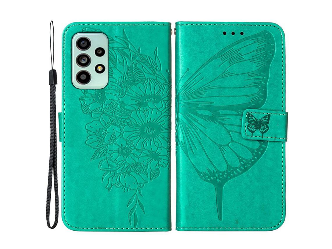 Capa para Samsung Galaxy A53 5G(PU - Verde)