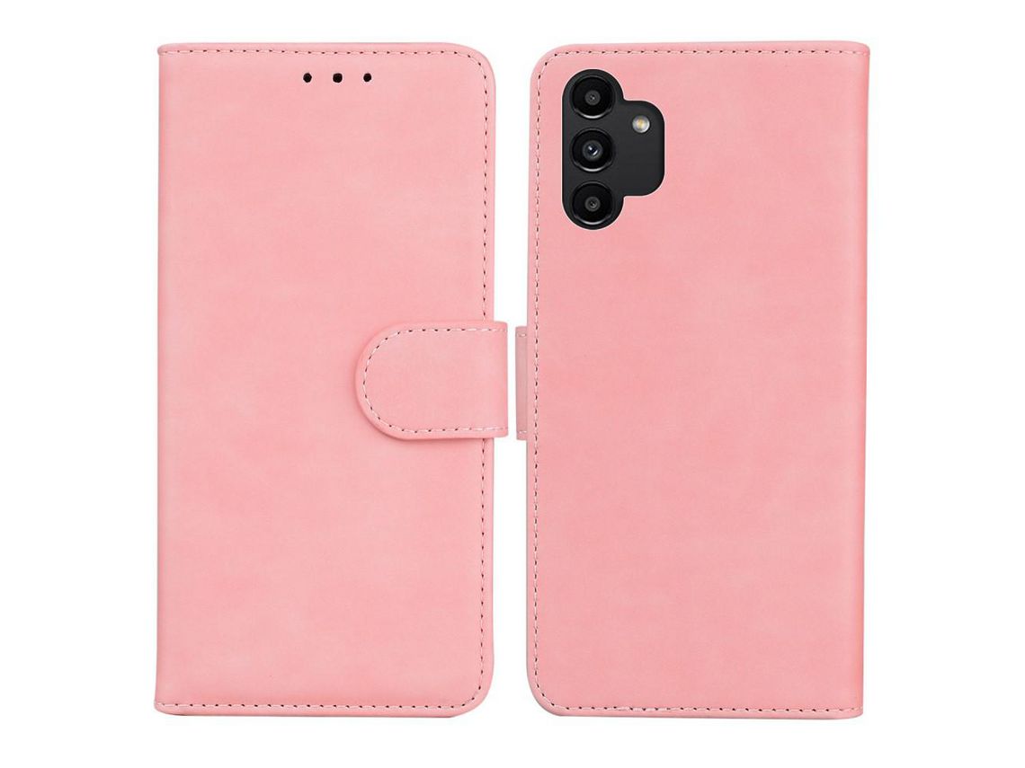 Capa para Samsung Galaxy A13 4G(PU - Rosa)