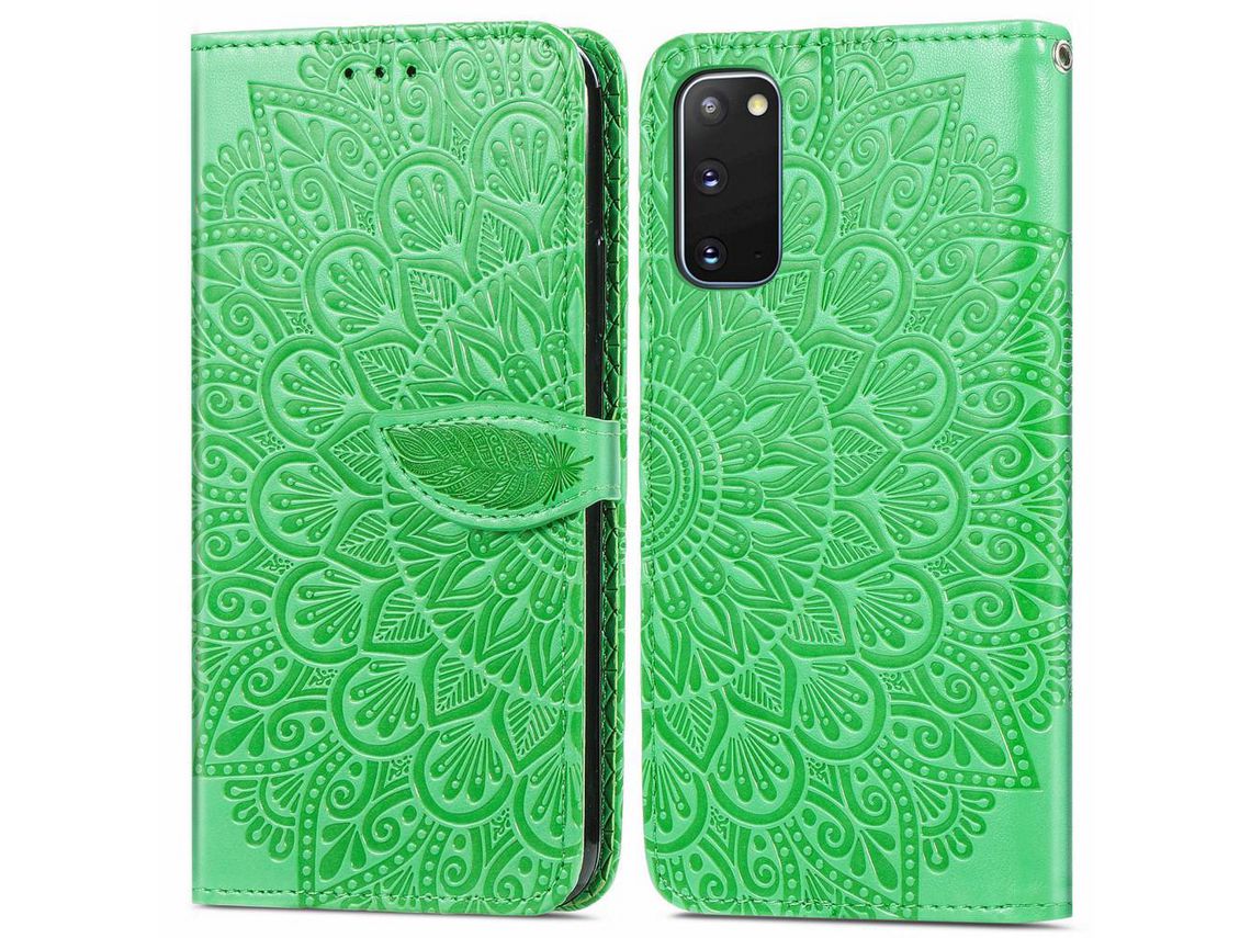 Capa para Samsung Galaxy S20 Fe/S20 Fe 5G/S20 Lite(PU - Verde)