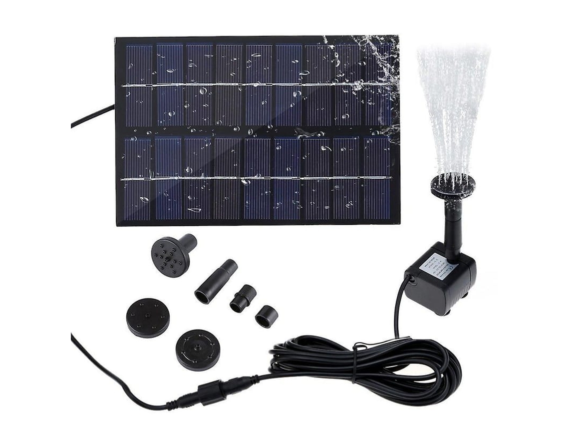 1.8w Fontaine Solaire Autonome Flottante, Pompe Solaire Submersible