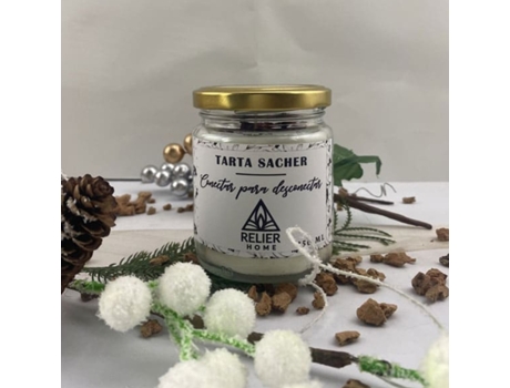 Vela Perfumada de Cera de Soja Sachertorte FIXPARTS CBB SHOP