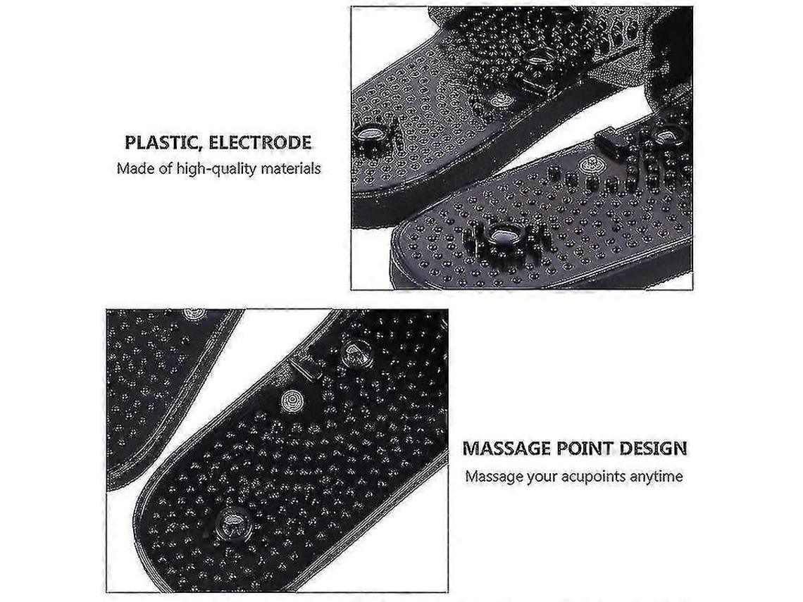 1 Par De Chinelos Massageadores Para Os Pés, Equipamento Massagem Nos Magnéticos - Xy