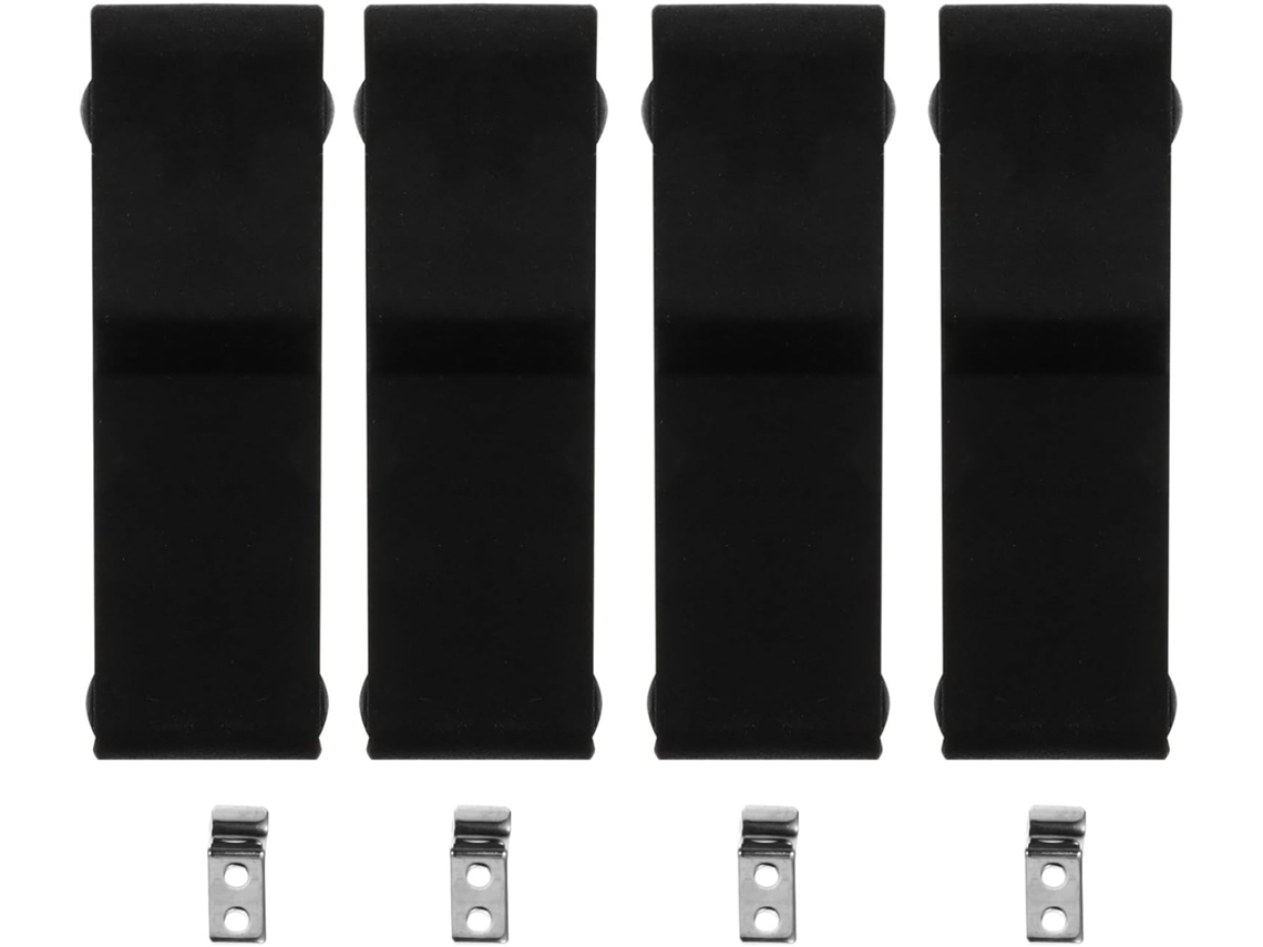 Conjunto de 4 suportes para armários, caixas de ferramentas e