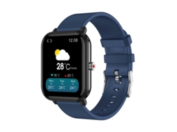 Relógio inteligente Q9 Pro com tela TFT HD de 1,7 polegadas, suporta monitoramento de temperatura corporal e frequência cardíaca para bicicletas elétricas.