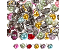 Conjunto De 100 Tachinhas Coloridas Para Artesanato, Feitas De Liga Metálica Resistente E Fáceis Usar, Ideais Para Fixar