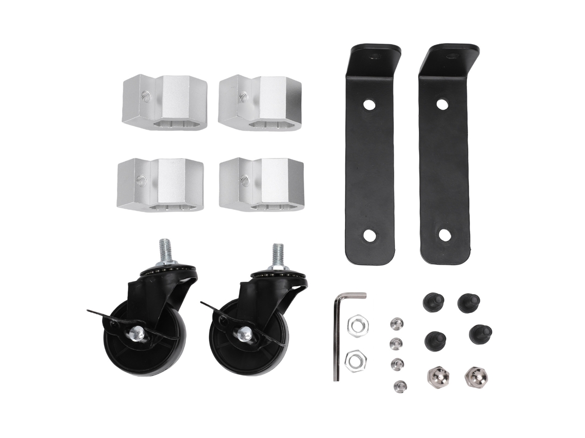 Rodas Dianteiras De Aço Laxiscreed Para Caixas De Ferramentas Rolantes - Conjunto De 2 Peças