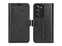 Capa De Celular De Couro Com Flip Horizontal Com Textura R64