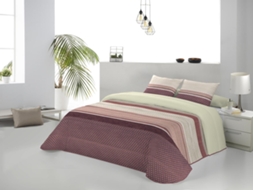 Colcha JVR Mila (Poliéster - Rosa - 160 cm)