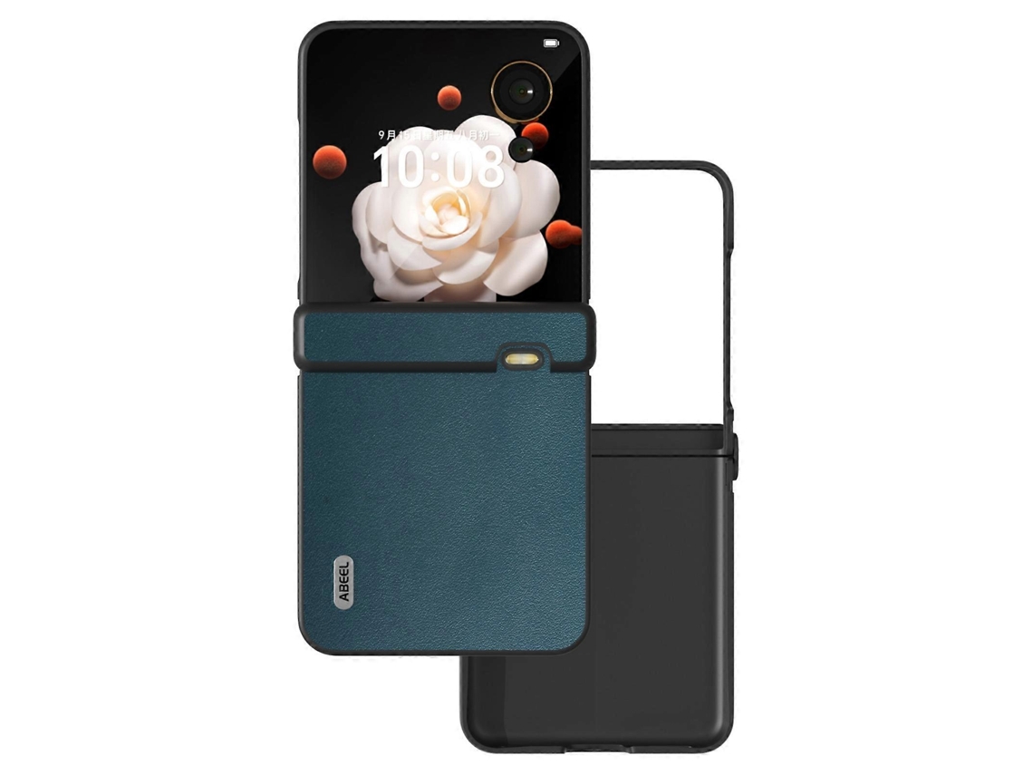Capa De Celular Abeel Série Xiaoya Em Couro De Três Partes Para Honor Magic V Flip