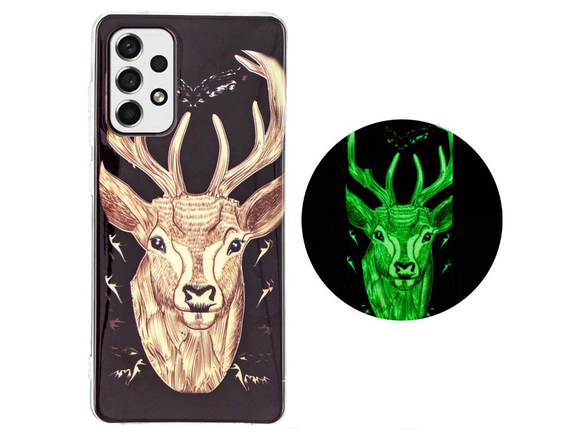 Capa para Samsung Galaxy A33 5G (TPU e PU - Multicor)