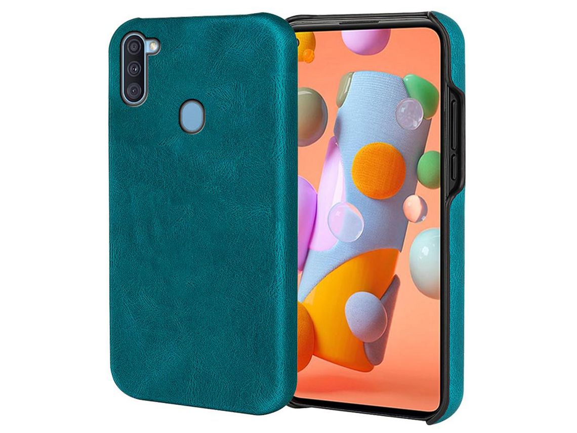 Capa para Samsung Galaxy M11/A11 (Eu Version) (TPU e PU - Multicor)