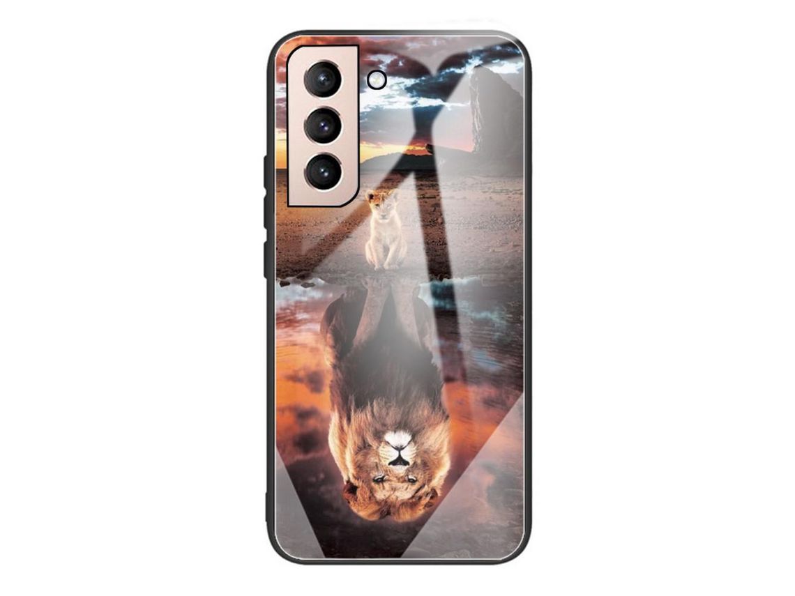 Capa à Prova de Choque para Samsung Galaxy S22 Plus (TPU e PU - Multicor)