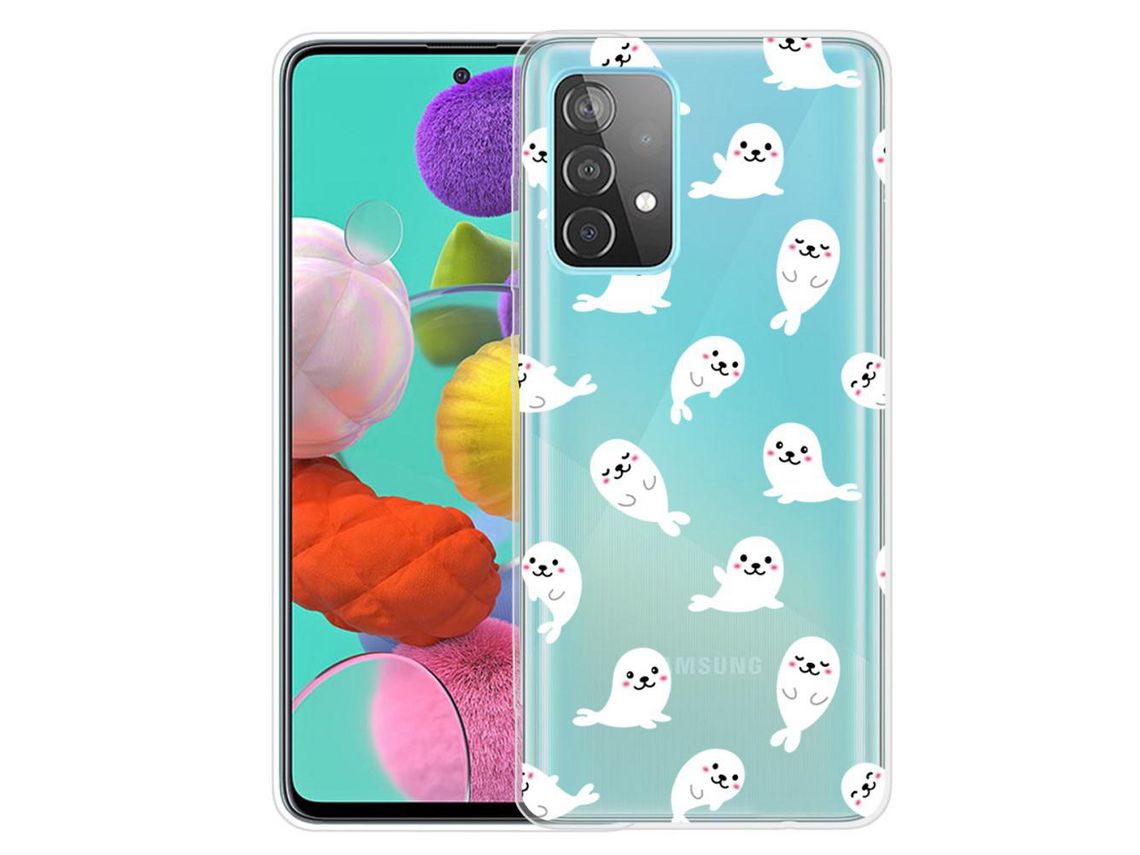 Capa Anti-riscos para Samsung Galaxy A13 4G (TPU e PU - Multicor)