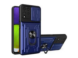 Capa Anti-riscos para Samsung Galaxy A22 4G (Eu Version) (TPU e PU - Multicor)