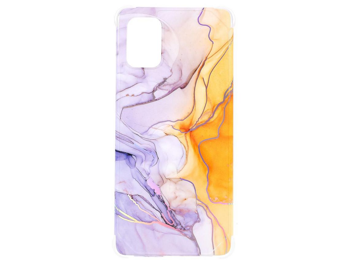 Capa para Samsung Galaxy A71 4G Sm-A715 (TPU e PU - Multicor)