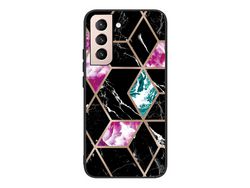 Capa para Samsung Galaxy S22 (TPU e PU - Multicor)