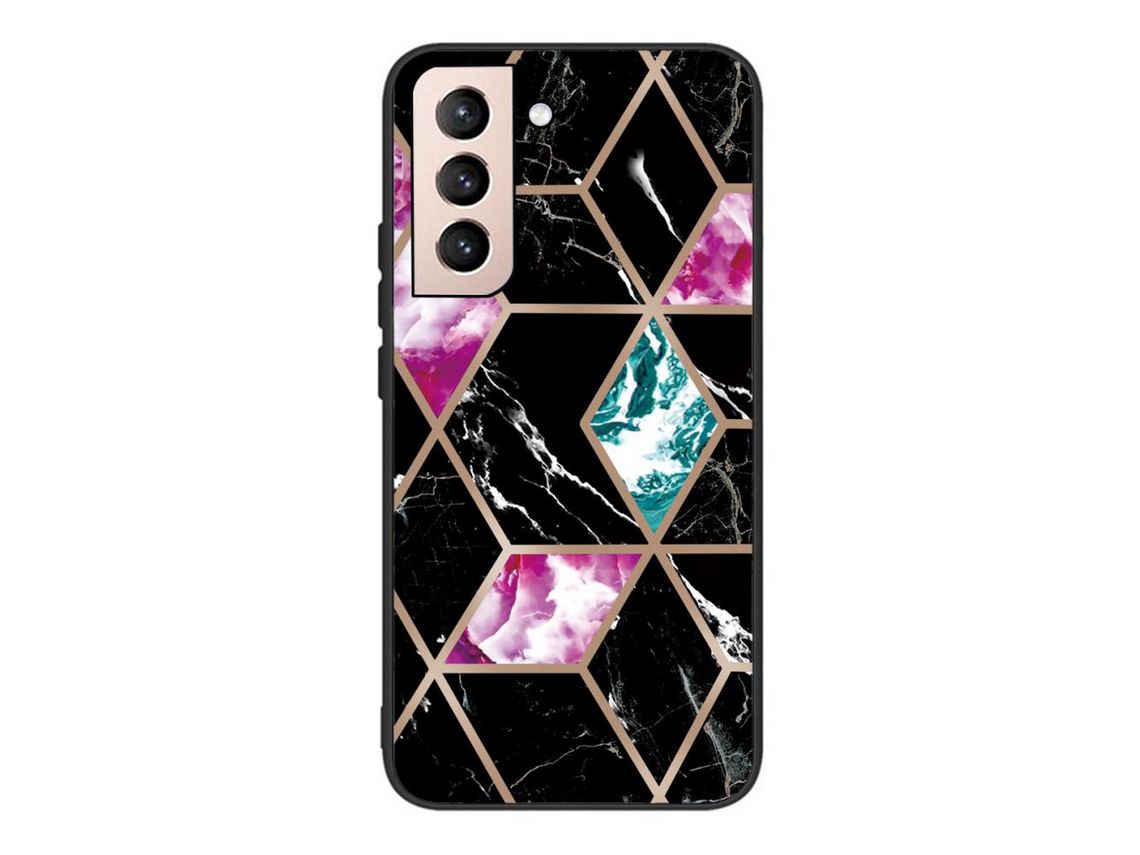 Capa para Samsung Galaxy S22 (TPU e PU - Multicor)