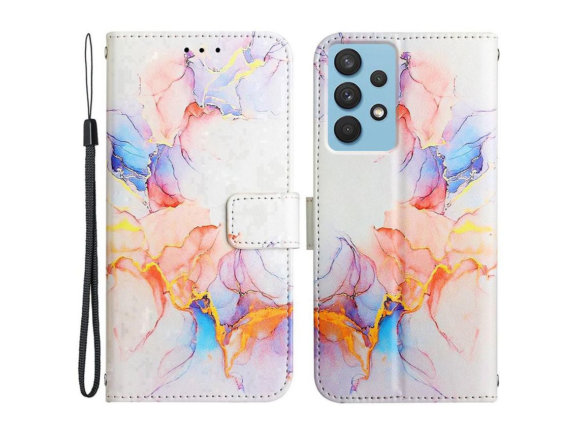 Capa para Samsung Galaxy A13 4G (PU - Multicor)