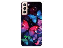 Capa para Samsung Galaxy S22 Plus (TPU e PU - Multicor)