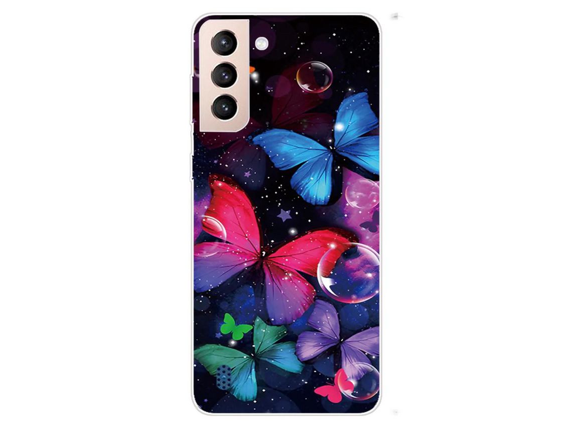 Capa para Samsung Galaxy S22 Plus (TPU e PU - Multicor)