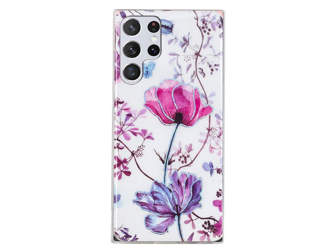 Capa para Samsung Galaxy S22 Ultra (TPU e PU - Multicor)