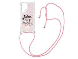 Capa para Samsung Galaxy S22 Ultra (TPU e PU - Multicor)
