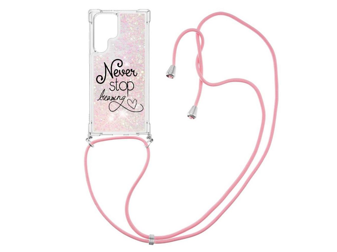 Capa para Samsung Galaxy S22 Ultra (TPU e PU - Multicor)