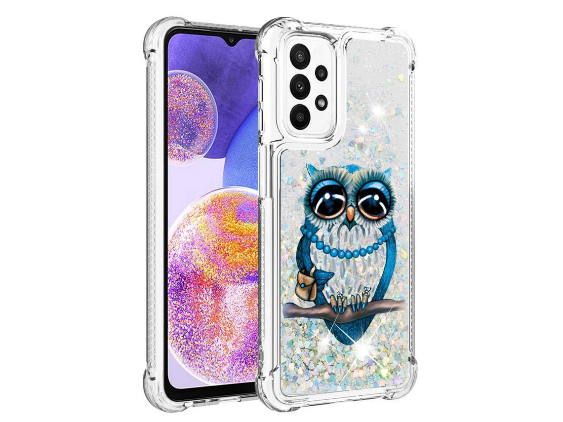 Capa para Samsung Galaxy A23 4G/5G (TPU e PU - Multicor)