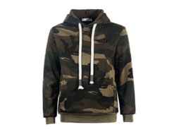 Camuflado 2xl tengoo Hs07c Moletom Aquecido Inteligente 7 Áreas Aquecimento Rápido Usb Jaqueta Capuz Tamanho Grande Moderna Inverno