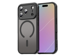 Capa Híbrida Fosca Skalo Para Iphone 17 Pro - Preta