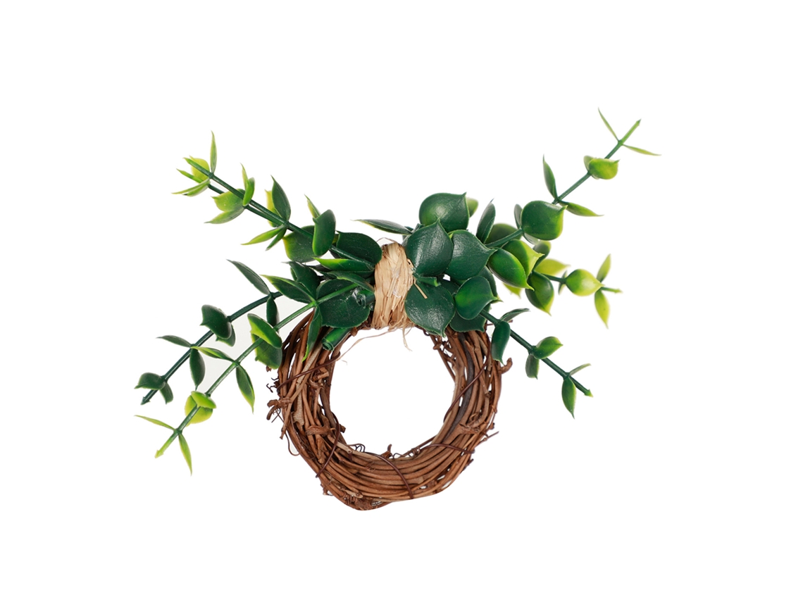 Anéis de Guardanapo com Pinha Decorativa Natal LAXISCREED