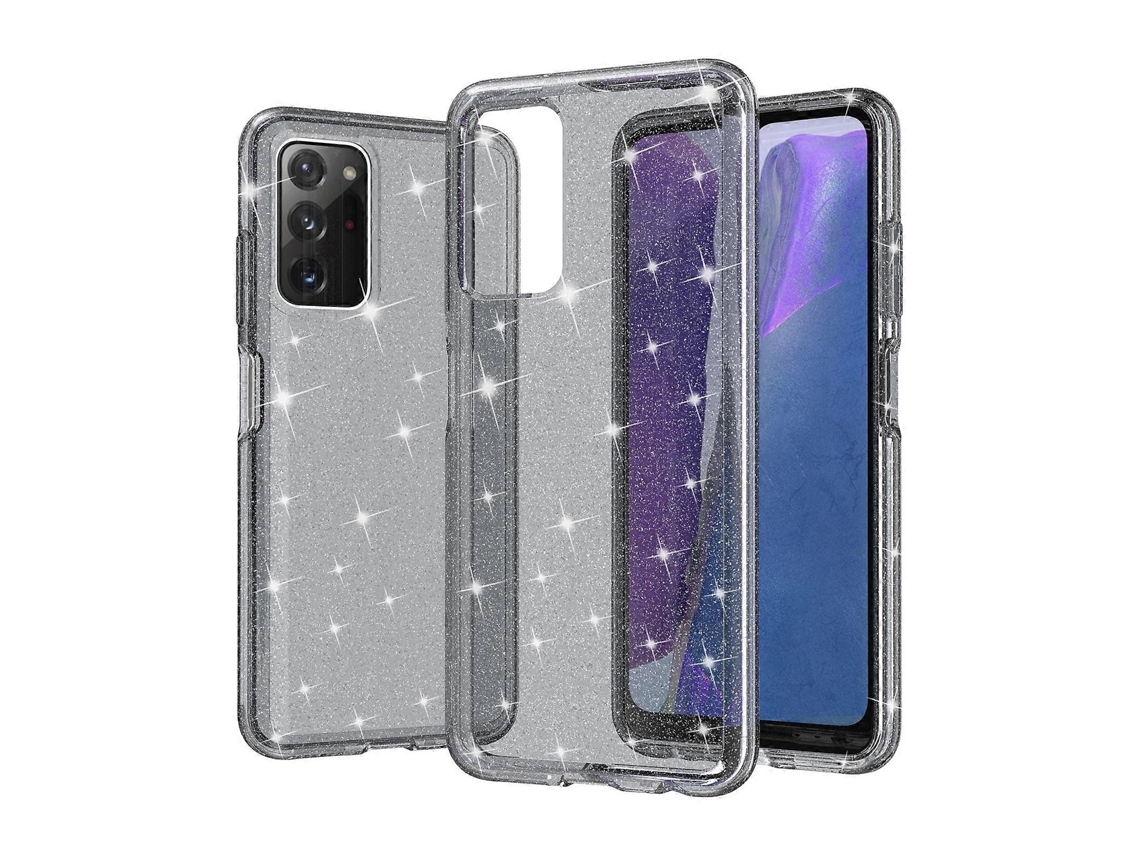Capa Protetora À Prova De Choque Estilo Terminator Com Glitter E Pó Para Samsung Galaxy A03s 166 Mm, Versão Eua