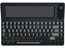 Teclado Mecânico Akp846 Smart Display com Tela Colorida de 10,1 Polegadas, Estrutura SFUSHOS