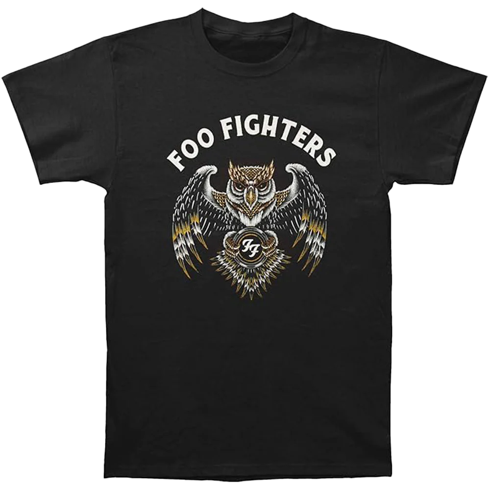 Foo Fighters Owl T-shirt Unisex Rockinstone Size:m