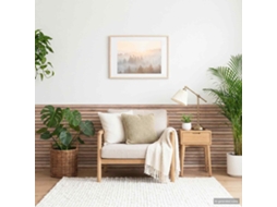 Vidaxl Painéis De Parede 5 Unid. 100 X 50 Cm Marrom Claro Espuma Eps