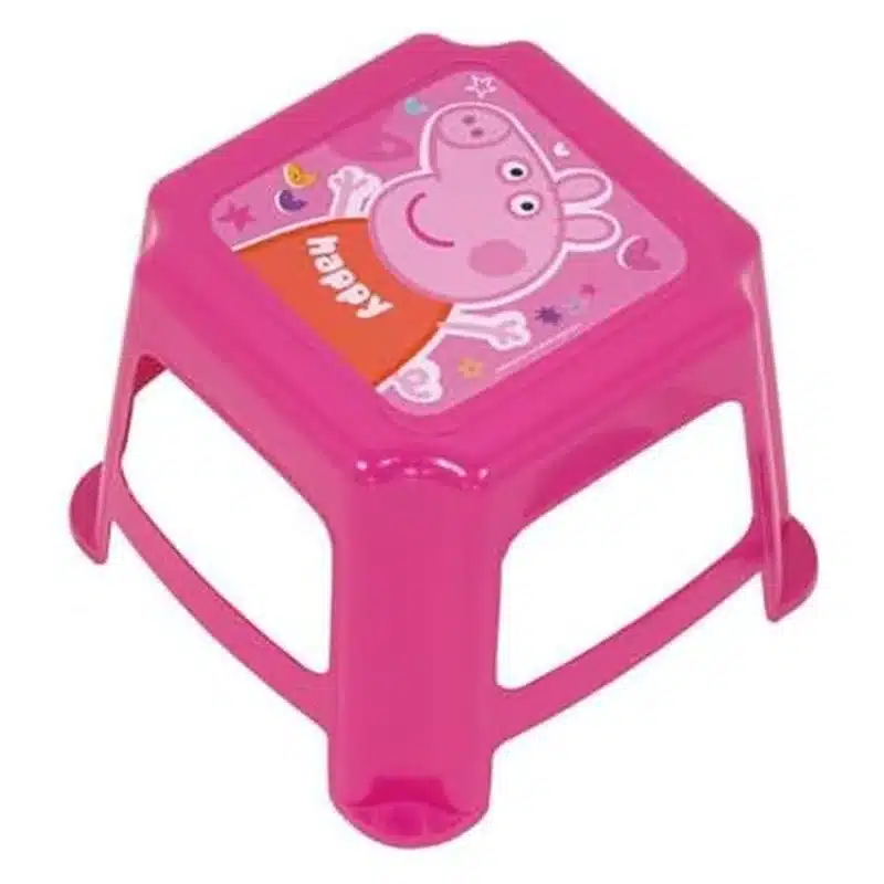 Taburete Bajo Rosa Peppa Pig Apliable 27x27x21cm Pp14440 Arditex Arditexp25