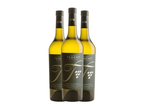 Vinho branco TEMENT Sand & Schiefer Gelber Muskateller Mascate Südsteiermark (0.75 L - 3 Unidades)
