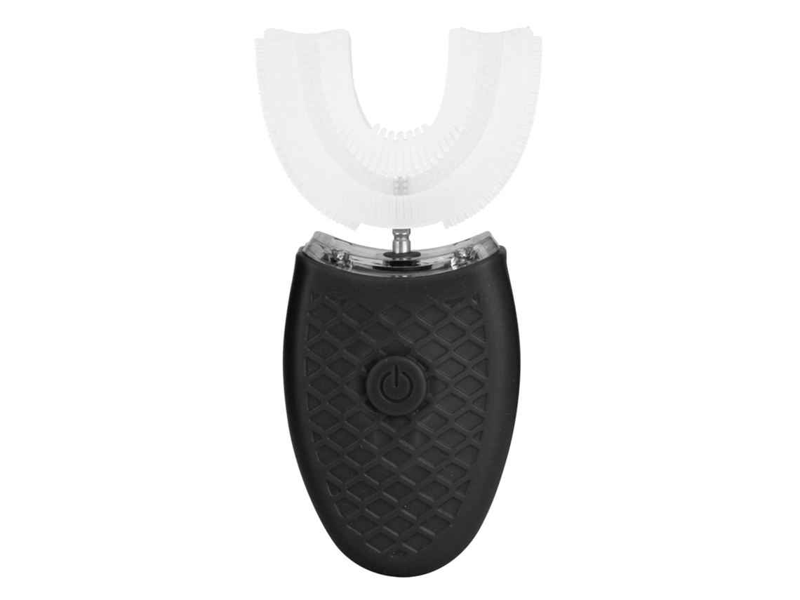 Escova de Dentes Elétrica Ultrassônica U Shaped Recarregável Silicone para Clarear Dentes