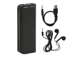 Aetheria gravadora de Voz Digital Mini com Redução de Ruído Hd Multifuncional U Disk Mp3 Player 4g