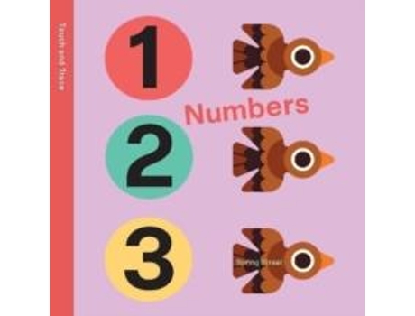 Livro Spring Street Touch And Trace Numbers De Boxer Books (inglês)
