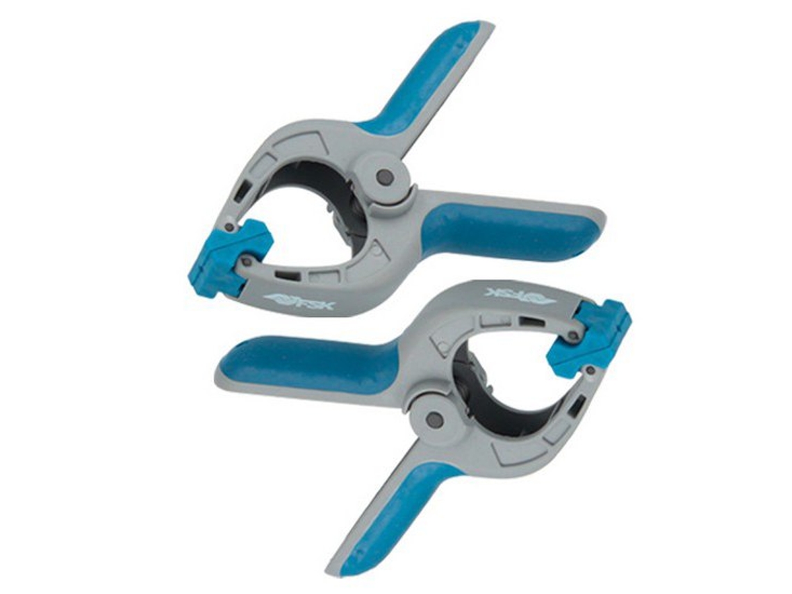 Braçadeira FERRESTOCK Mola fskprs002 150 mm 2 unidades (Cinzento - Tamanho Único)