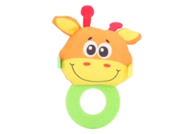 Brinquedo De Morder Com Cascavel Para Bebê, Brinquedo De Sino Para Dentes De Bebê