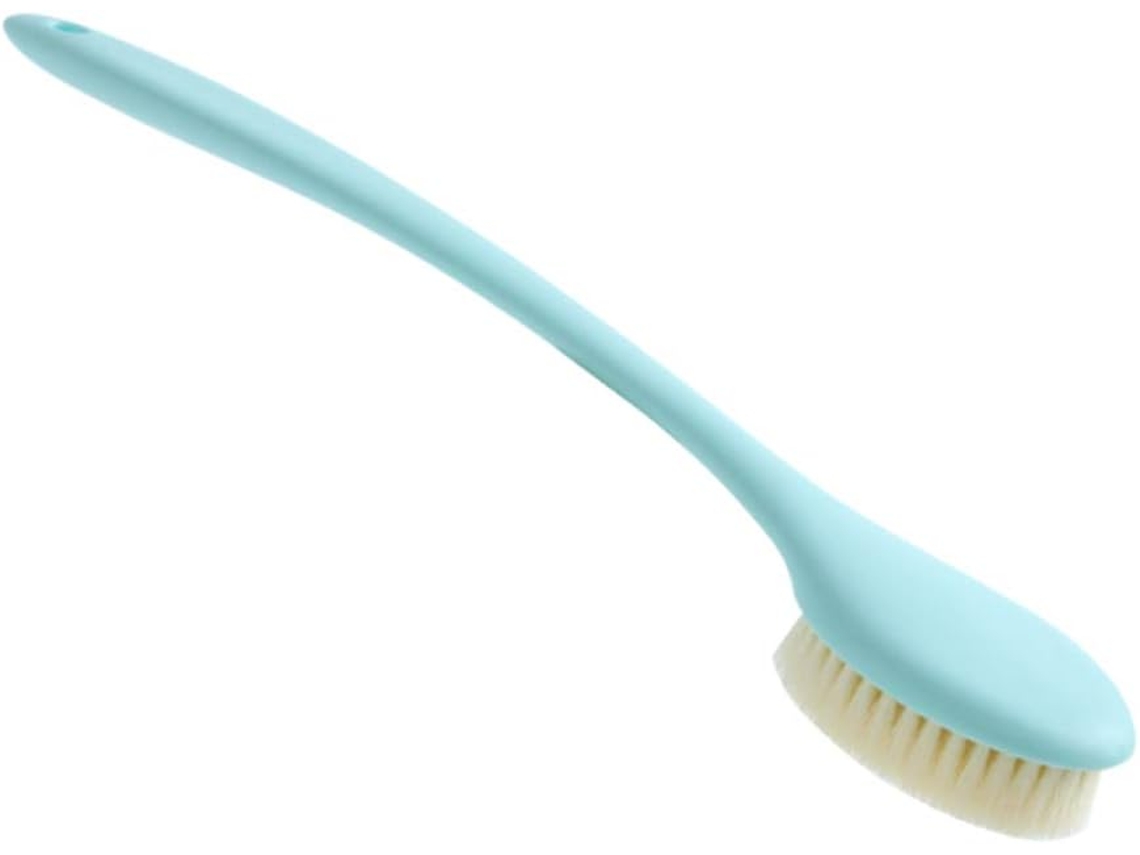 Escova De Banho Corporal Com Cerdas Macias E Cabo Longo Para Massagem Nas Costas Esfoliação, Escova De Banho Para Uso